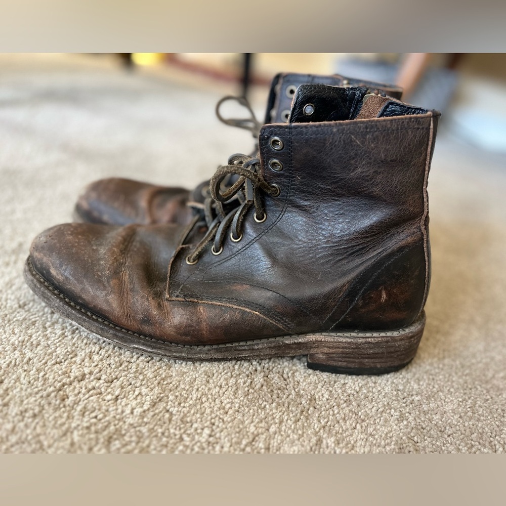 Freebird Black/Brown Pendleton Men’s Boot Size 10